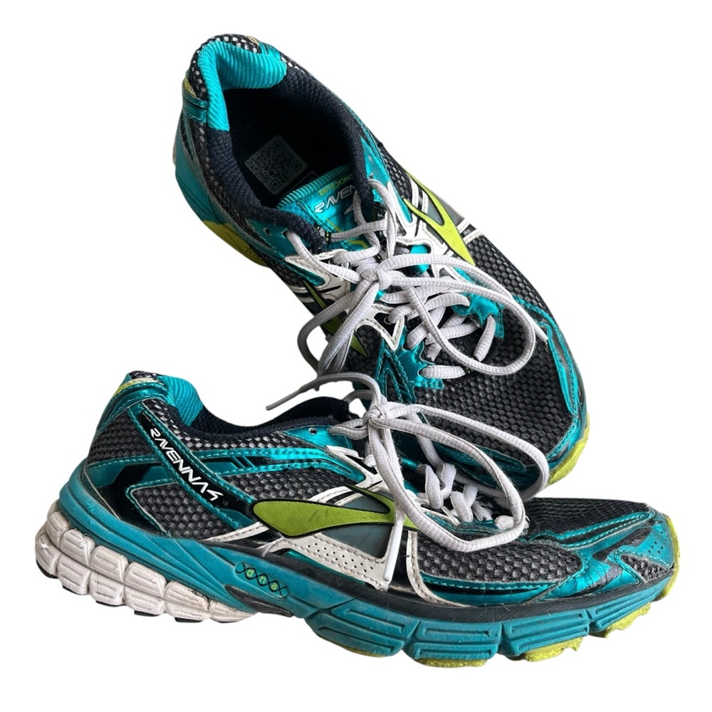 Brooks Ravenna 4 Women’s Size 8 B Teal Green, Athletic Running Shoes 1201251B705